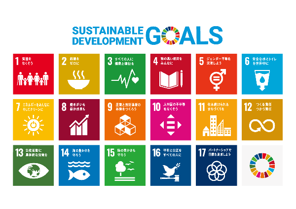 SDGsの17のロゴマーク