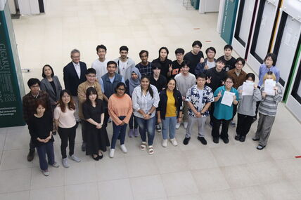 Holding of the 6th Term Student SDGs Promoter Appointment Ceremony and Promoter Meeting 画像