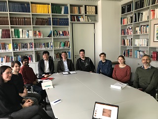 Meeting with the staff of the Institute of Glass and Ceramics
