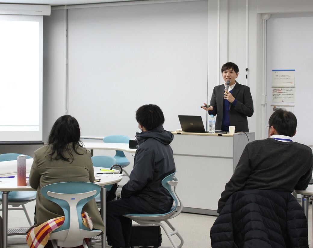 山本氏による講演