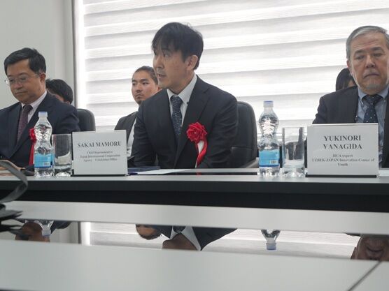 JICAウズベキスタン事務所 坂井所長よりご祝辞