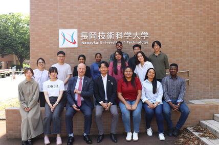 国連アカデミック・インパクト（UN Academic Impact）の責任者であるマーヘル・ナセル アウトリーチ部長が来学しました 画像
