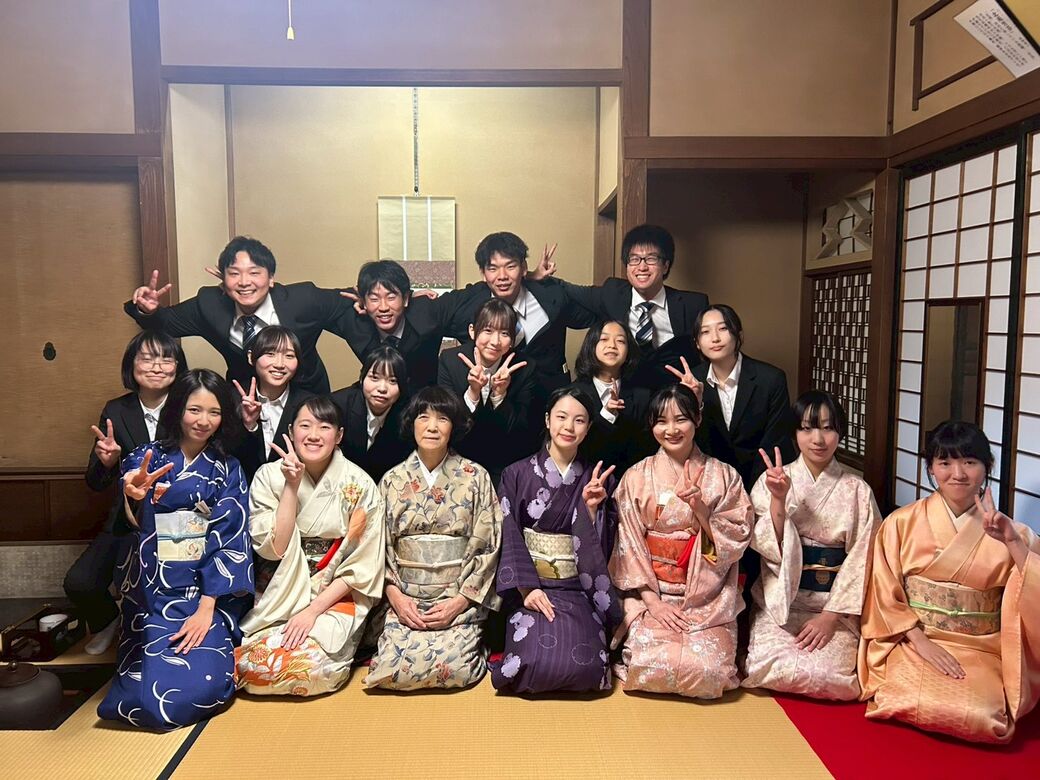 茶道部の活動の様子